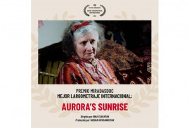Ermeni filmi “Avrora'nın şafağı” en iyi uluslararası film ödülünü aldı