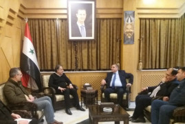 Halep Valisi, Ermenistan'ın Suriye Büyükelçisini kabul etti! Ermenistan'ın yardımı tekdirle karşılandı