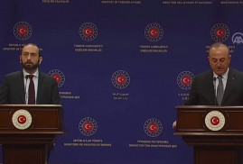 Ermenistan Dışişleri Bakanı Türk mevkidaşı ile ortak basın toplantısında konuştu (Video)