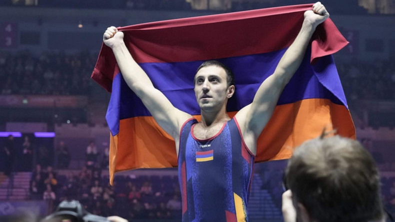 Ermeni sporcu, Dünya Jimnastik Şampiyonasında altın madalya elde etti