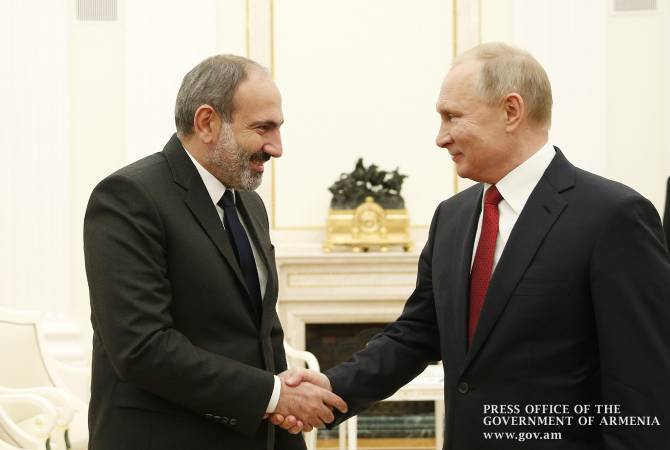 Nikol Paşinyan, Ermenistan ile Rusya arasındaki ilişkilerin çok samimi olduğunu ifade etti
