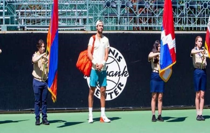Dünyaca ünlü Ermeni tenisçi, ABD'deki Karabağ yardım kampanyasına katıldı