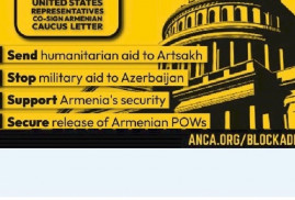 Temsilciler Meclisi'nin yaklaşık 70 üyesi Azerbaycan'a askeri yardımı durdurma çağrısında bulundu