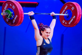 Ermeni halterci Avrupa Şampiyonası’nda gümüş madalya kazandı