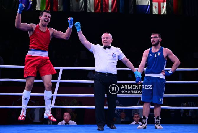 Ermeni boksör, Avrupa Şampiyonası'nda altın madalyanın sahibi oldu