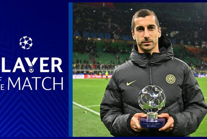 Ermeni futbol yıldızı “Milan-İnter” maçın en iyi futbolcu oldu