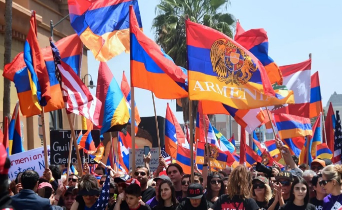 Azerbaycan konsolosluğunun bulunduğu Los Angeles kavşağına "Artsakh Cumhuriyet Meydanı" adı verildi