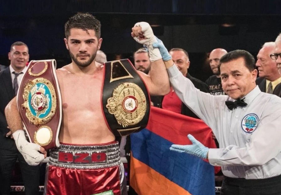 Ermeni boksör Erik Bazinyan 30. zaferini kazandı