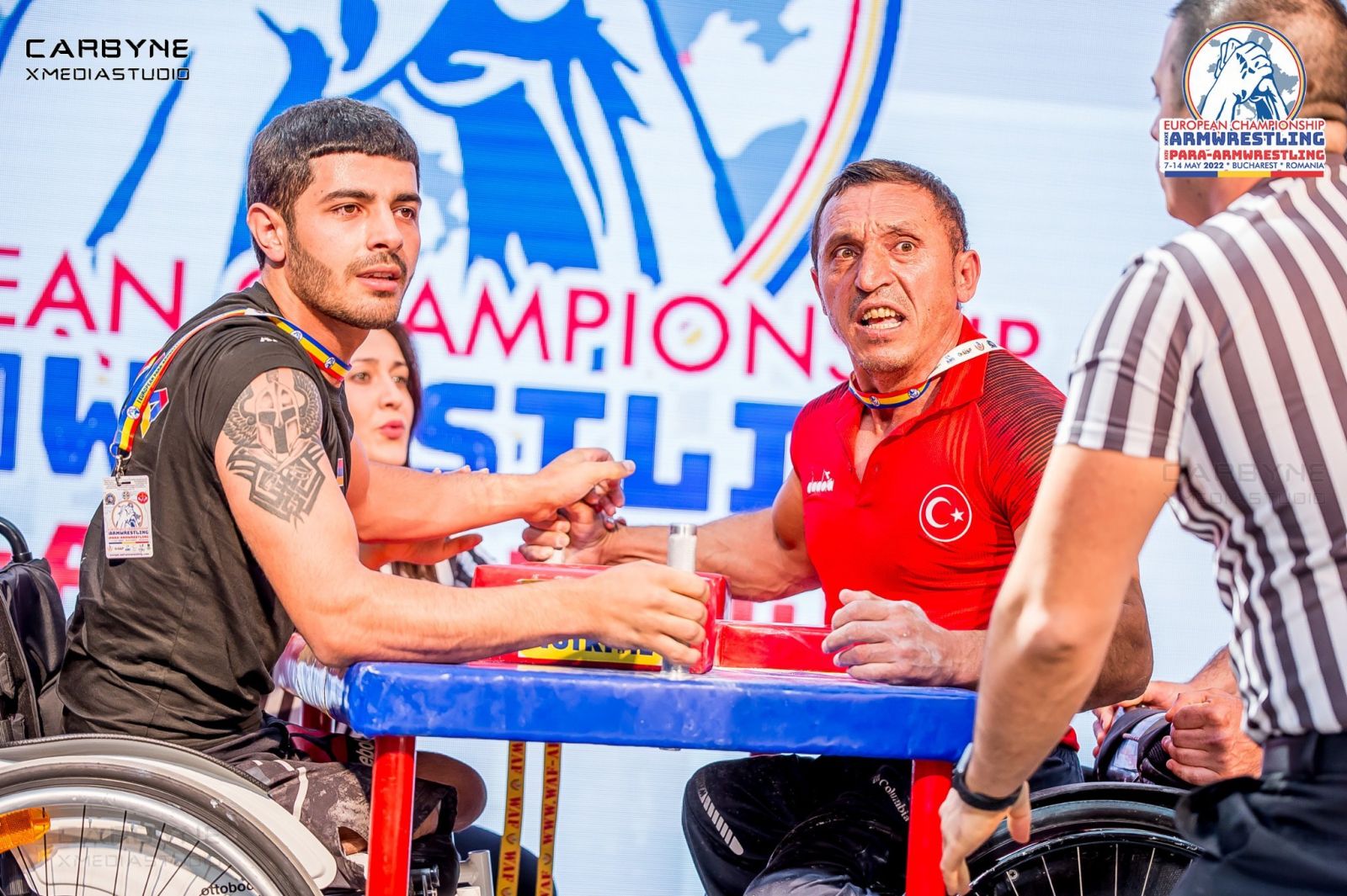 Savaşta iki bacağını kaybeden Karabağlı Sargis Harutyunyan, Türk sporcuyu yine mağlup etti (Video)