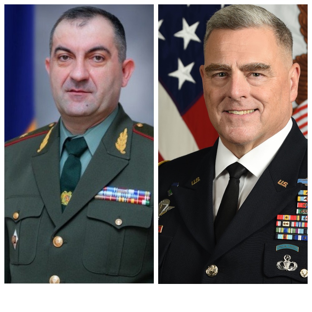 ABD ve Ermenistan Genelkurmay Başkanları baş başa görüştü