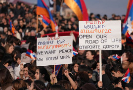 Ermenistan'da Artsakh için yol kapatma eylemleri: Hayatın yolunu açın