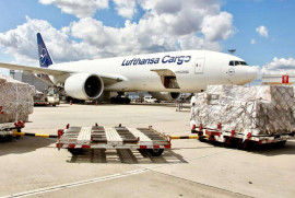 Lufthansa Group, Frankfurt-Yerevan arasında ilk kez düzenli hava kargo taşımacılığı gerçekleştirecek