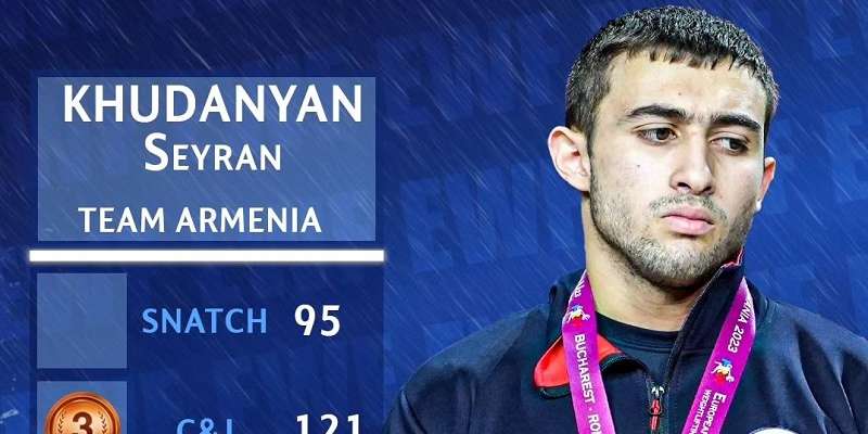 Ermenistan, Avrupa Halter Şampiyonası'nda ilk madalyasını kazandı