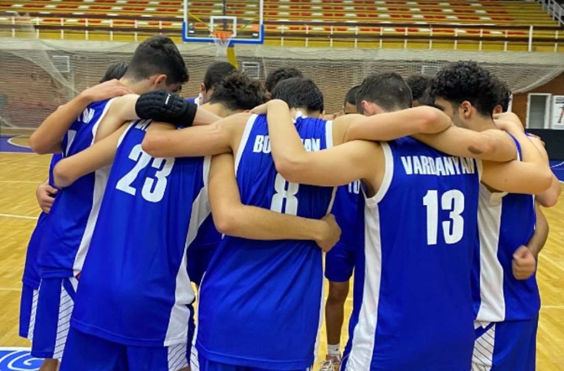 Ermenistan 16 Yaş Altı Erkek Basketbol Takımı, Cebelitarık Milli Takımını mağlup etti
