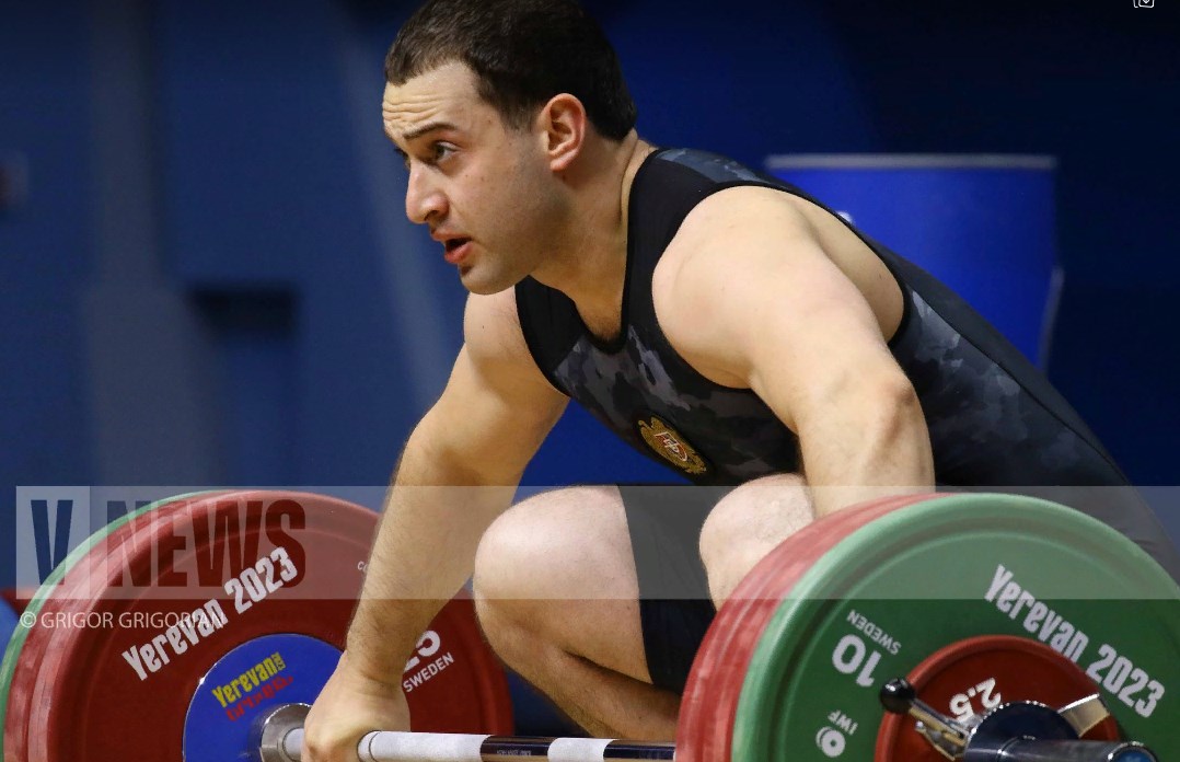 Ermeni halterci Rafik Harutyunyan, ikinci kez Avrupa Şampiyonu oldu