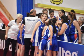 Ermenistan 18 Yaş Altı Kızlar Basketbol Mili Takımı 2023 Avrupa Şampiyonası'nda bronz madalya kazandı
