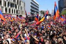 ABD'deki Ermenilerden Artsakh'ın ablukası için Azerbaycan'a protesto! (Video)