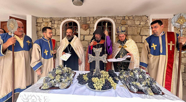 Ermeni Köyünde Meryem Ana’nın Göğe Yükselişi Bayramı kutlandı