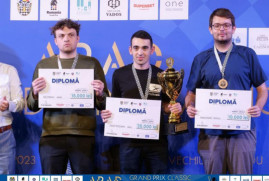 Ermeni satranççı,16’ıncı Arad Açık Grand Prix Romanya Klasik Turnuvasında birincilik kazandı