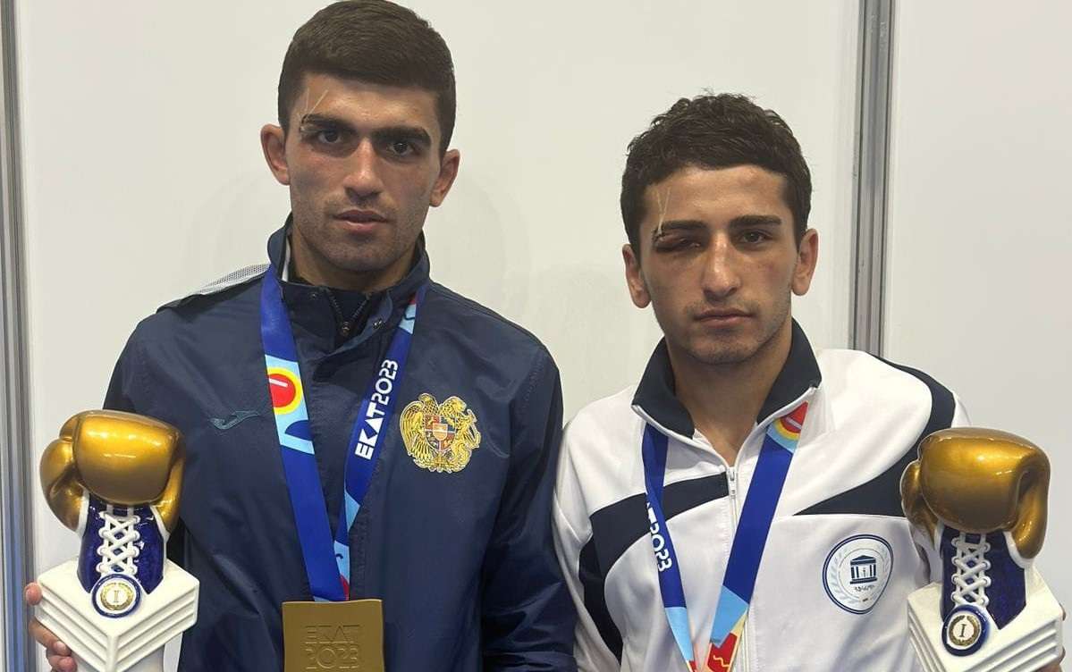 Ermeni boksör yaralanmayla bile Azerbaycanlı sporcuyu mağlup etti