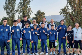 Ermeni boksörler Üst Minikler Avrupa Boks Şampiyonası'nda 13 madalya ile rekor kırdı