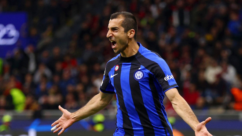 Henrikh Mkhitaryan, Inter Milan'ın en çok kazanan on futbolcusu arasında yer aldı