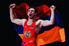 Ermeni güreşçi Arsen Harutyunyan, Dünya Şampiyonası'nda bronz madalya kazandı