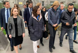 Samantha Power ve Yuri Kim, Goris'te Dağlık Karabağ'dan zorla yerinden edilmiş kişileri ziyaret edecek