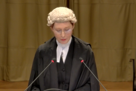Alison: "Mahkeme acil adım atmazsa Ermenilere yönelik etnik temizlik derinleşebilir"