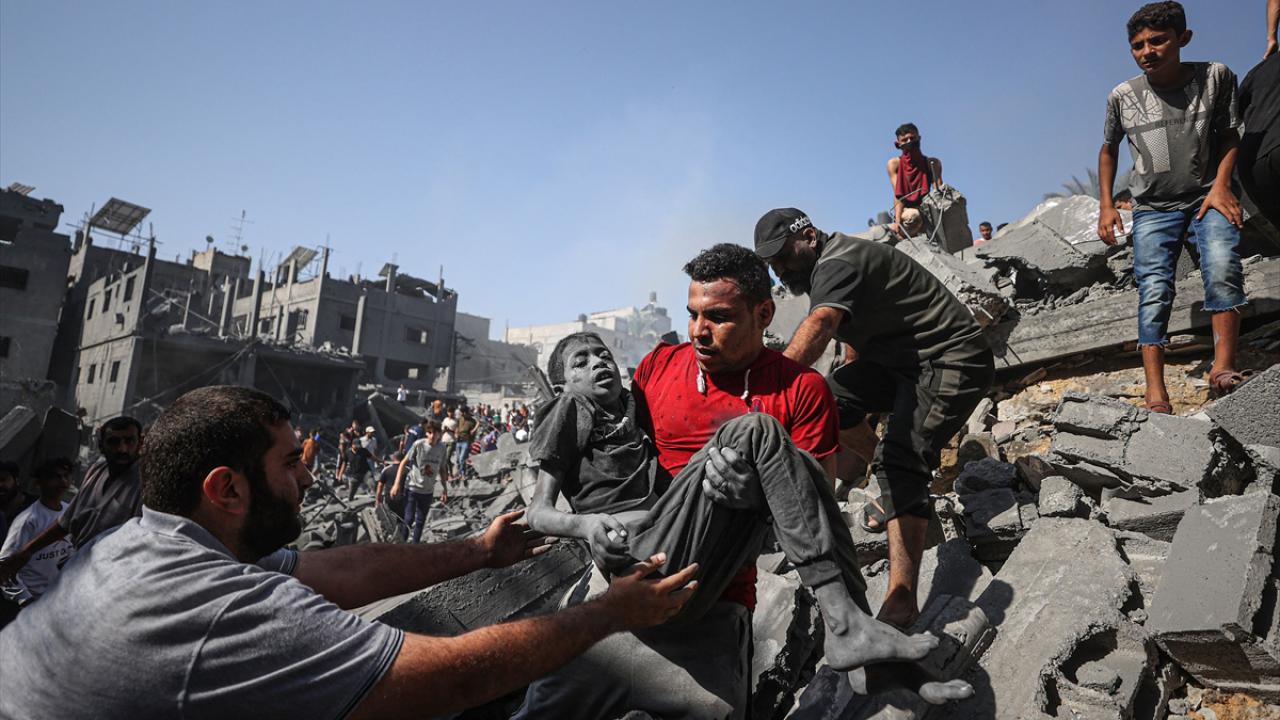 Gazze'de toplam 30 kişi etkiledi