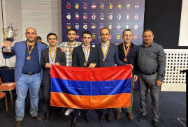 Avrupa Takımlar Şampiyonası'nda bronz madalyayı Ermenistan Erkek Satranç Takımı kazandı