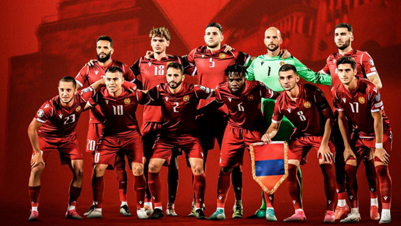 FIFA sıralamasında Ermenistan Milli Takımı 2 sıra ilerledi