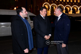 Yunanistan Dışişleri Bakanı Ermenistan'da