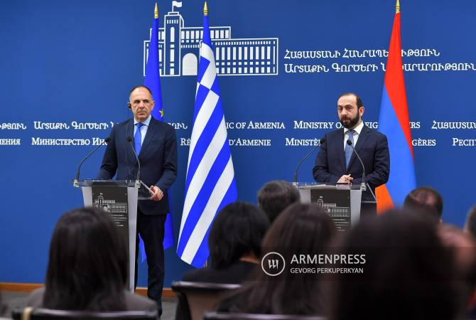 Yerevan, AB ile ilişkilerin derinleştirilmesi sürecinde Yunanistan'ın desteğini bekliyor