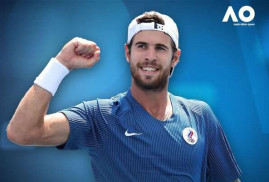 Dünyaca ünlü Ermeni tenisçi, Avustralya Açık Tenis Şampiyonası'nda üçüncü tura çıktı