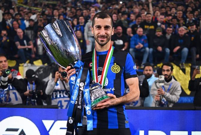 İtalya Süper Kupası, Inter’in Henrikh Mkhitaryan 23. kupasını kazandı