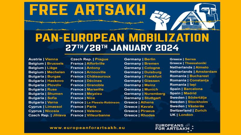 Avrupa'nın 50'den fazla şehrinde Karabağ adına etkinlikler düzenlenecek
