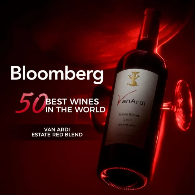 Ermeni şarabı “Bloomberg”in 2023 ün en iyi 50 şarabı listesinde