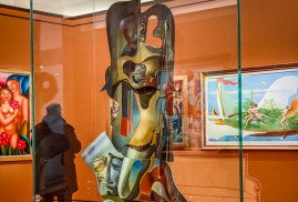 Paris'teki Picasso Müzesi'nde meşhur Ermeni sanatçı Yervand Koçar’ın resmi sergilenmektedir