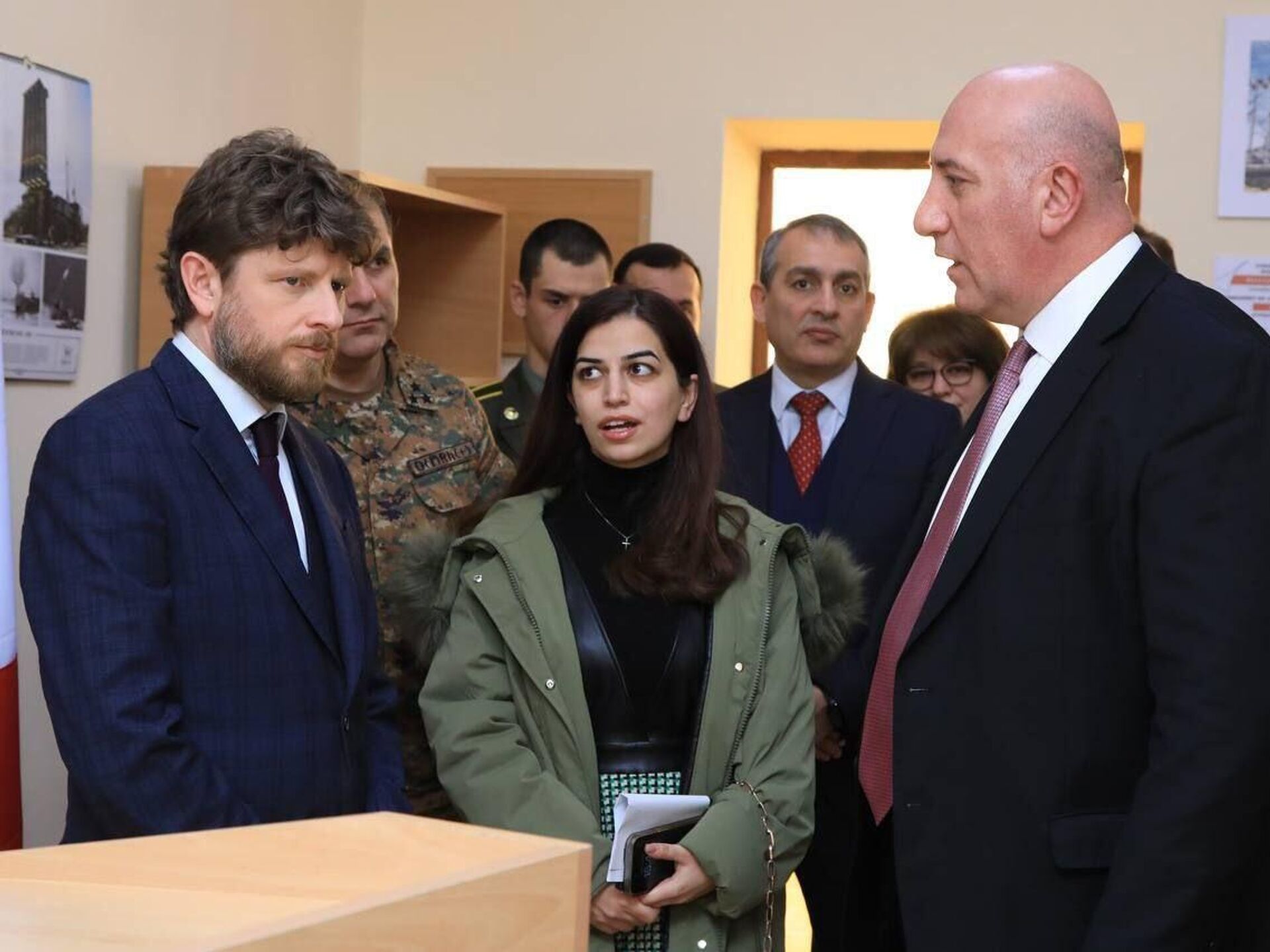 Ermenistan ve Fransa askeri okullarının temsilcileri işbirliğini görüştü