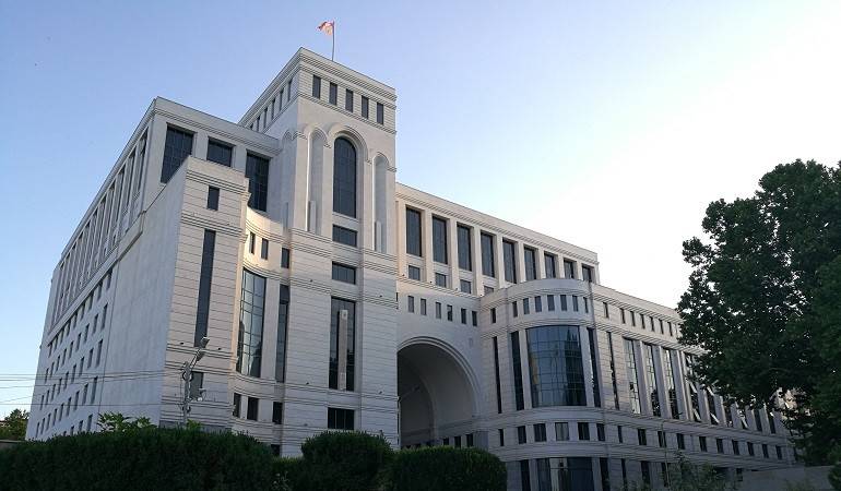 Ermenistan Dışişleri Bakanlığı'ndan Azerbaycan’ın yeni provokasyonu hakkında açıklama