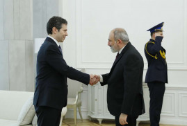 Paşinyan Yunanistan'ın Ermenistan'a atanan yeni Büyükelçisi'ni kabul etti