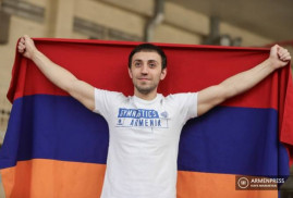 Ermeni cimnastikçi, Dünya Kupası'nda altın madalya kazandı