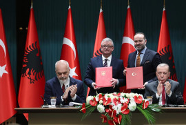 Թուրքիայի և Ալբանիայի միջև համագործակցության 6 փաստաթուղթ է ստորագրվել