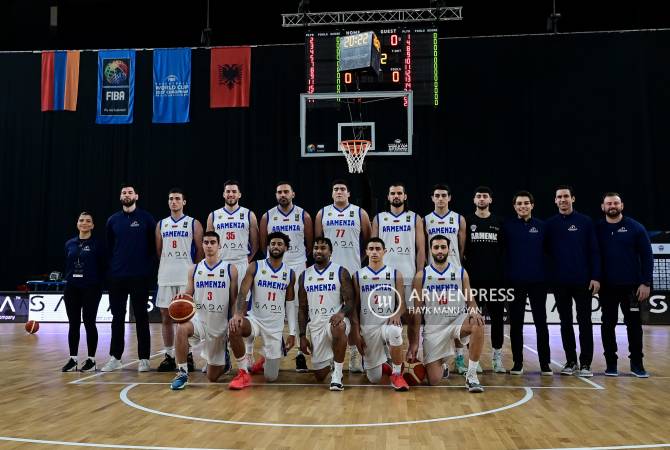 Ermenistan Basketbol Milli Takımı başardı: Arnavutluk takımına galip geldi