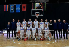 Ermenistan Basketbol Milli Takımı başardı: Arnavutluk takımına galip geldi