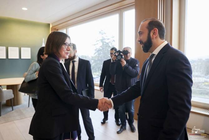 Ararat Mirzoyan ve Kızılhaç Başkanı, Karabağ'dan zorla yerinden edilmiş kişilerin haklarıyla ilgili konuları görüştü