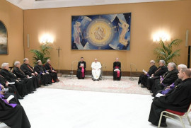 Papa Franciscus, Dağlık Karabağ'dan tehcir edilen Ermeniler ve Ermenistan'ın barışı için dua etti