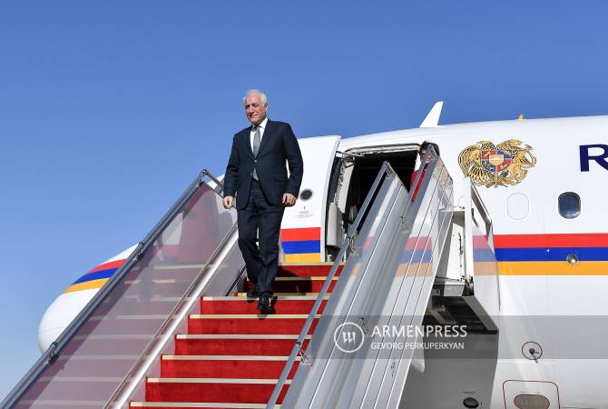 Ermenistan Cumhurbaşkanı başkanlığındaki heyet Erbil'de