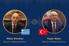 Թուրքիայի պաշտպանության նախարարը հեռախոսազրույց է ունեցել Հունաստանի ՊՆ նախարարի հետ